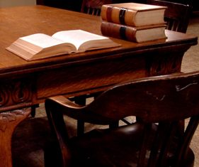 This photo of legal books open and ready to be consulted was taken by photographer Peter Skadberg of Park Rapids, Minnesota.